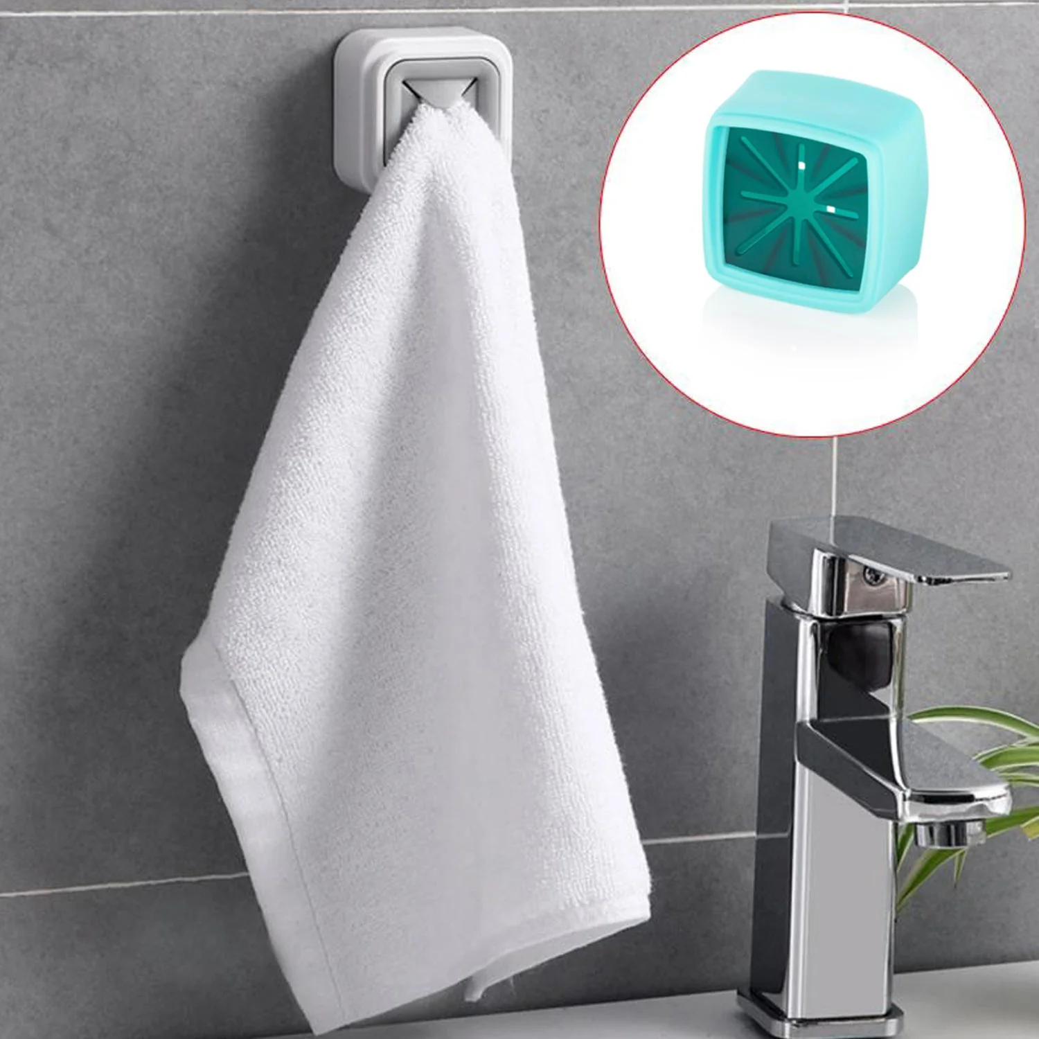 Towel Holder Set – Wall Mount for Bathroom & Kitchen | BathNova - Image 3