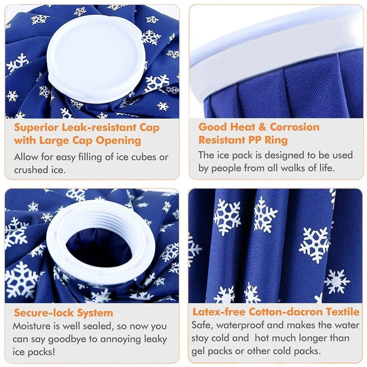 Ice Bag for Pain Relief – 9 Inch Reusable Compress | VelvaBloom - Image 7