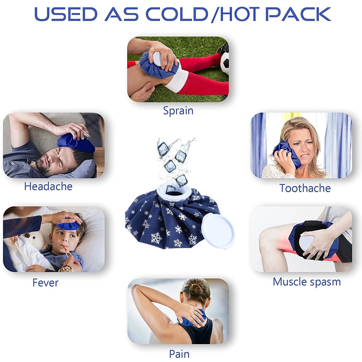 Ice Bag for Pain Relief – 9 Inch Reusable Compress | VelvaBloom - Image 9