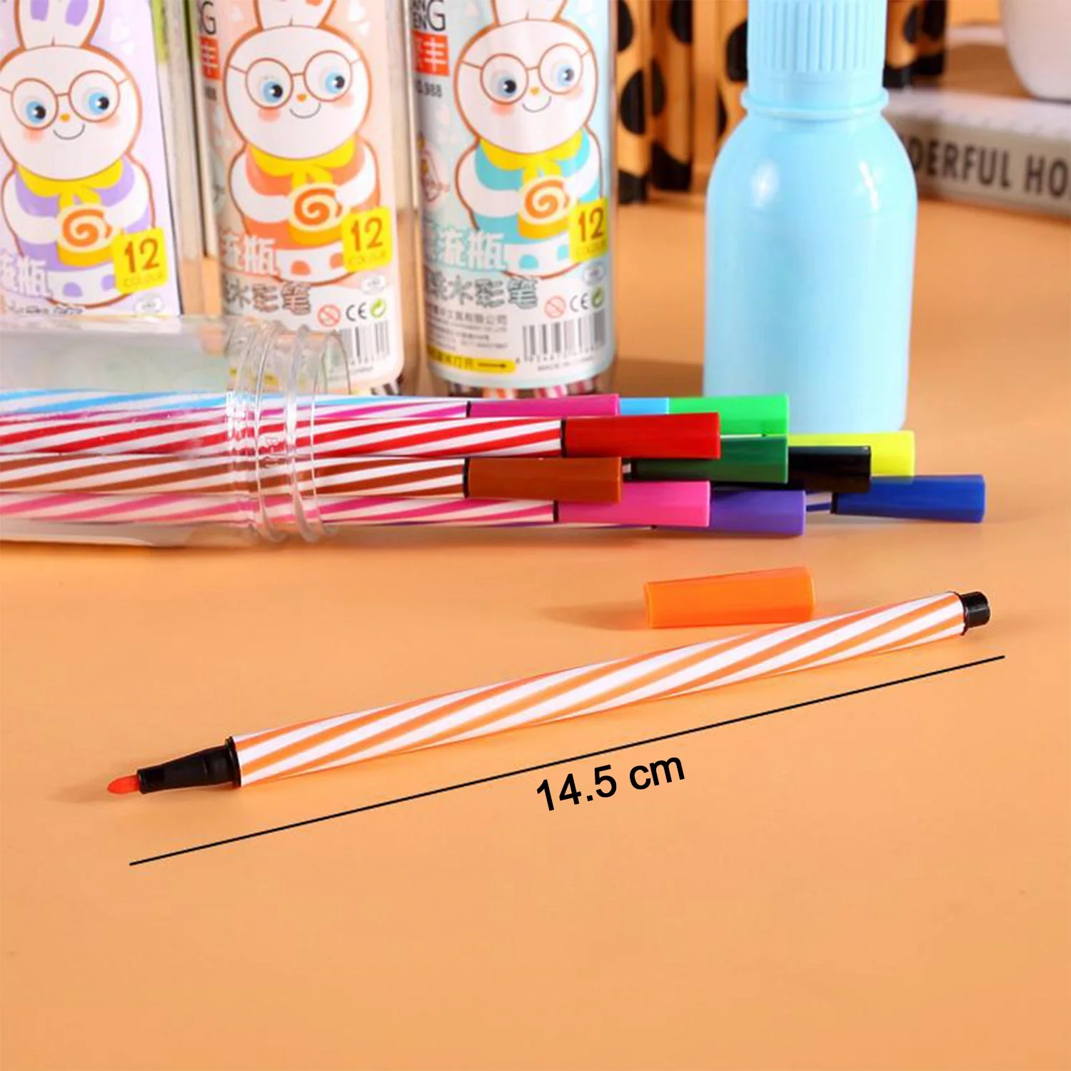 Minions Sketch Pen Set – 12 Vibrant Pens for Kids & Return Gifts | InkGlow - Image 5