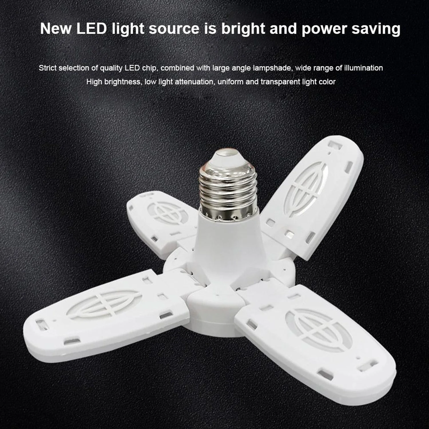 Foldable LED Fan Blade Bulb – Energy Efficient 28V | Indo Glow - Image 8