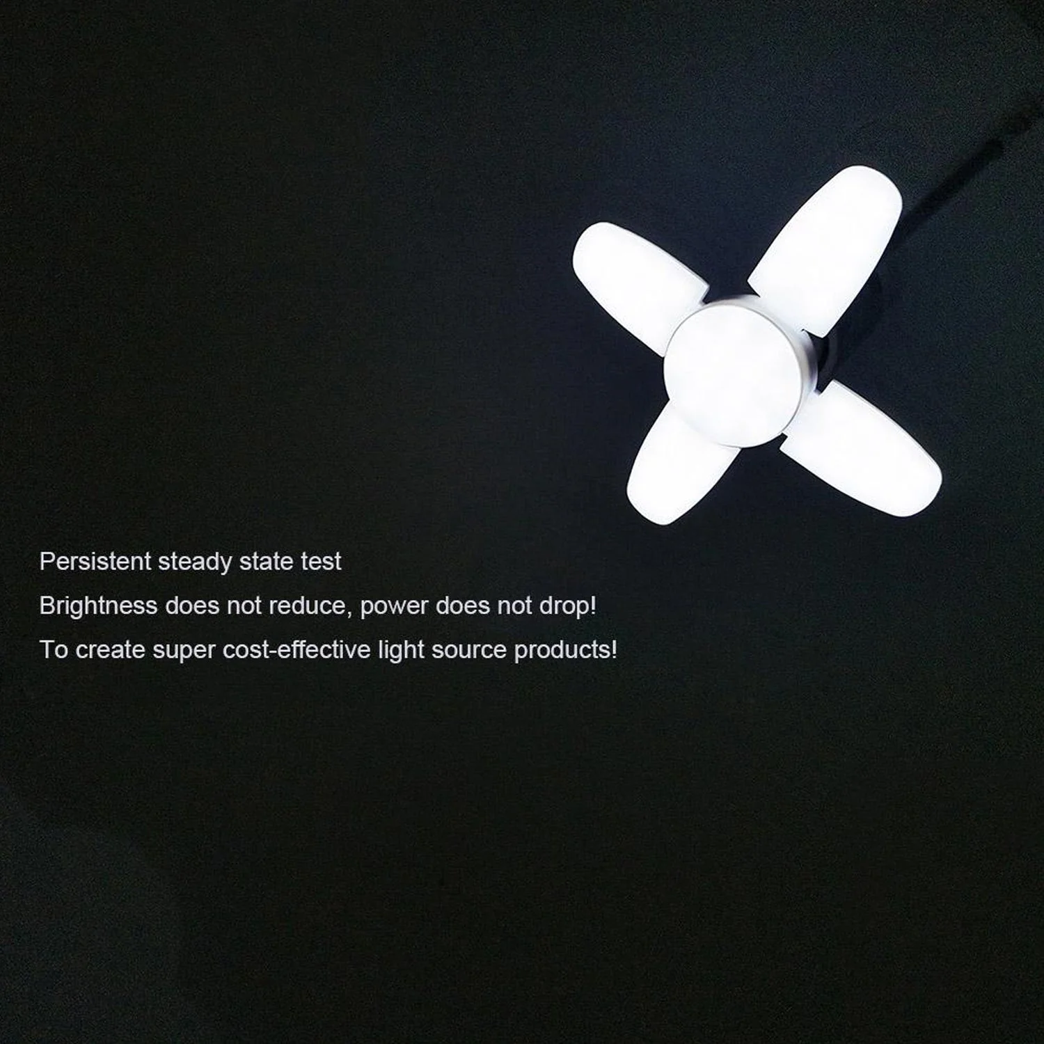Foldable LED Fan Blade Bulb – Energy Efficient 28V | Indo Glow - Image 9