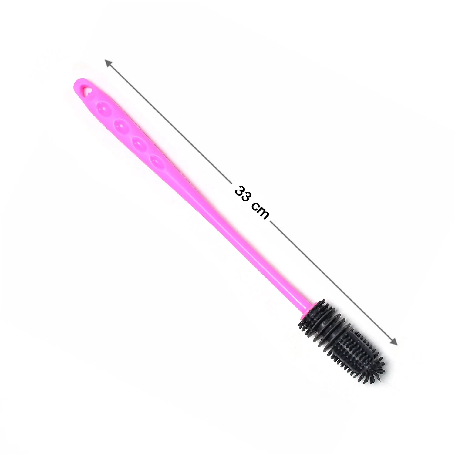 Bottle Cleaning Brush – Long Handle Silicone for Narrow Neck | Velvet Wipe - Image 5