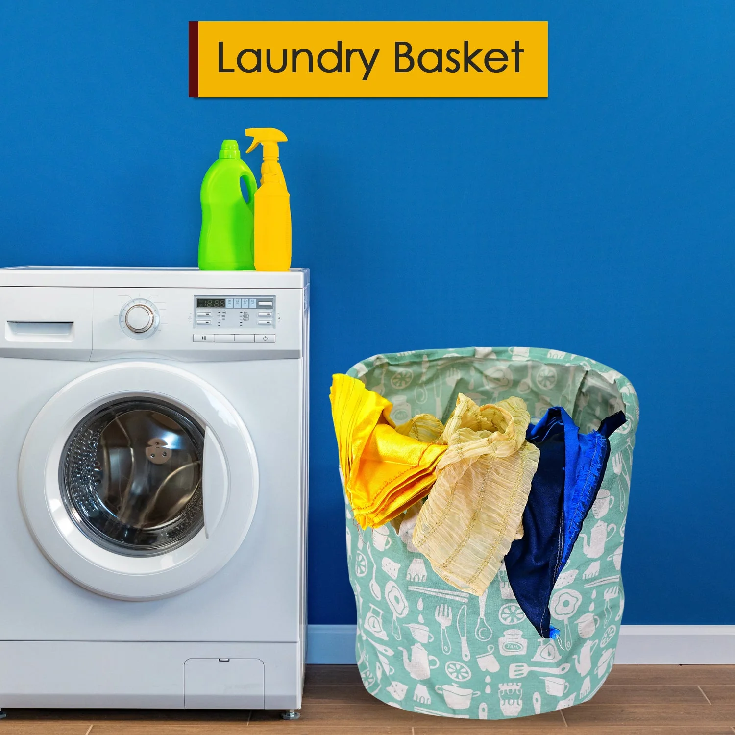 Collapsible Laundry Bag – Durable Storage with Handles | Organivo - Image 5