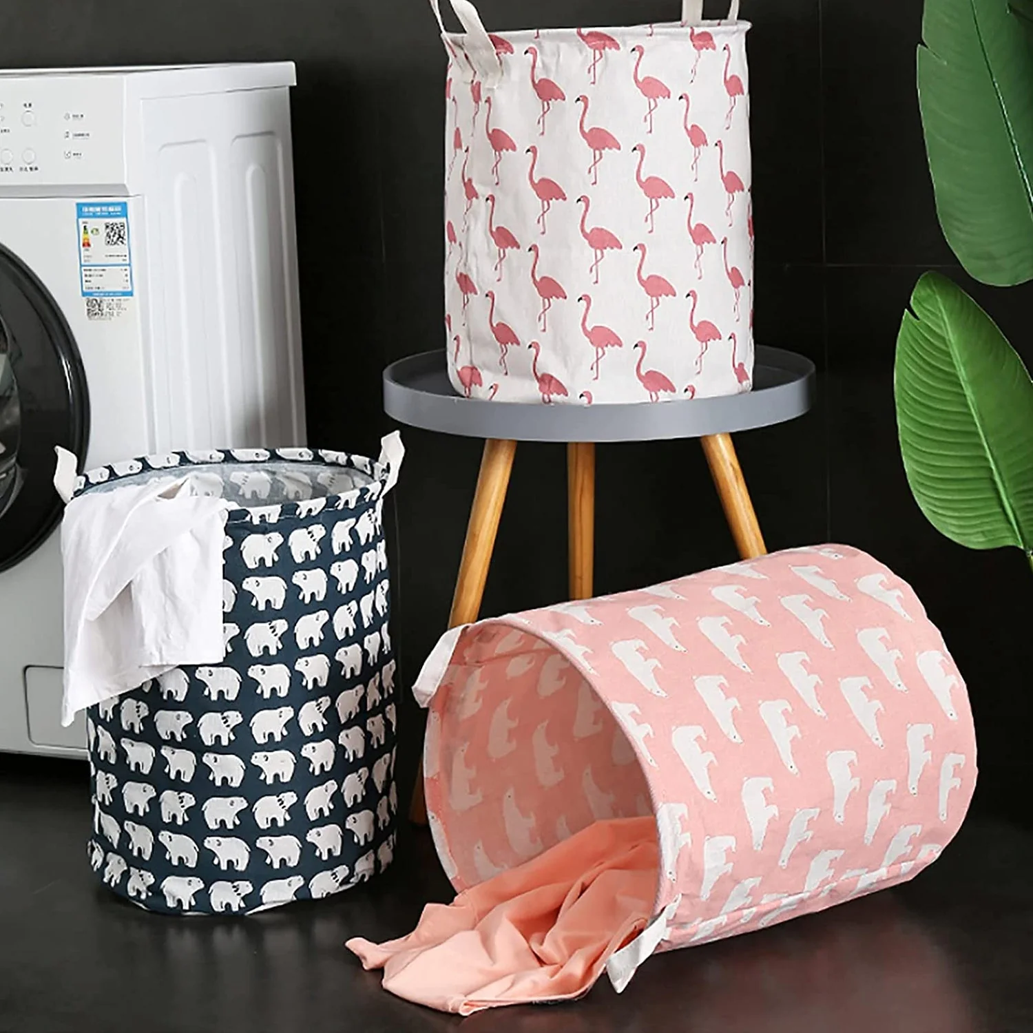 Collapsible Laundry Bag – Durable Storage with Handles | Organivo - Image 7