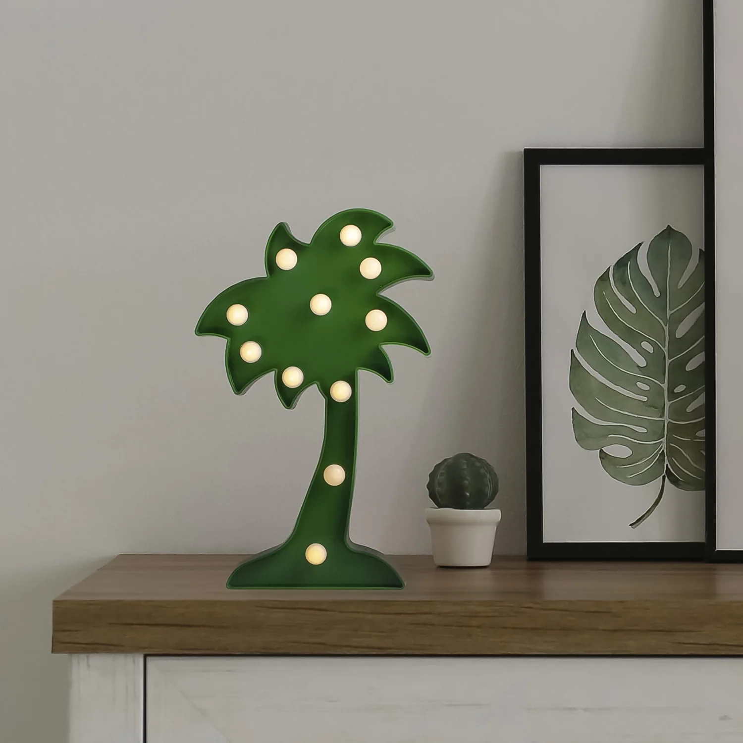 Coconut Tree LED Lamp – Romantic Table Night Light | Tidy Table - Image 6