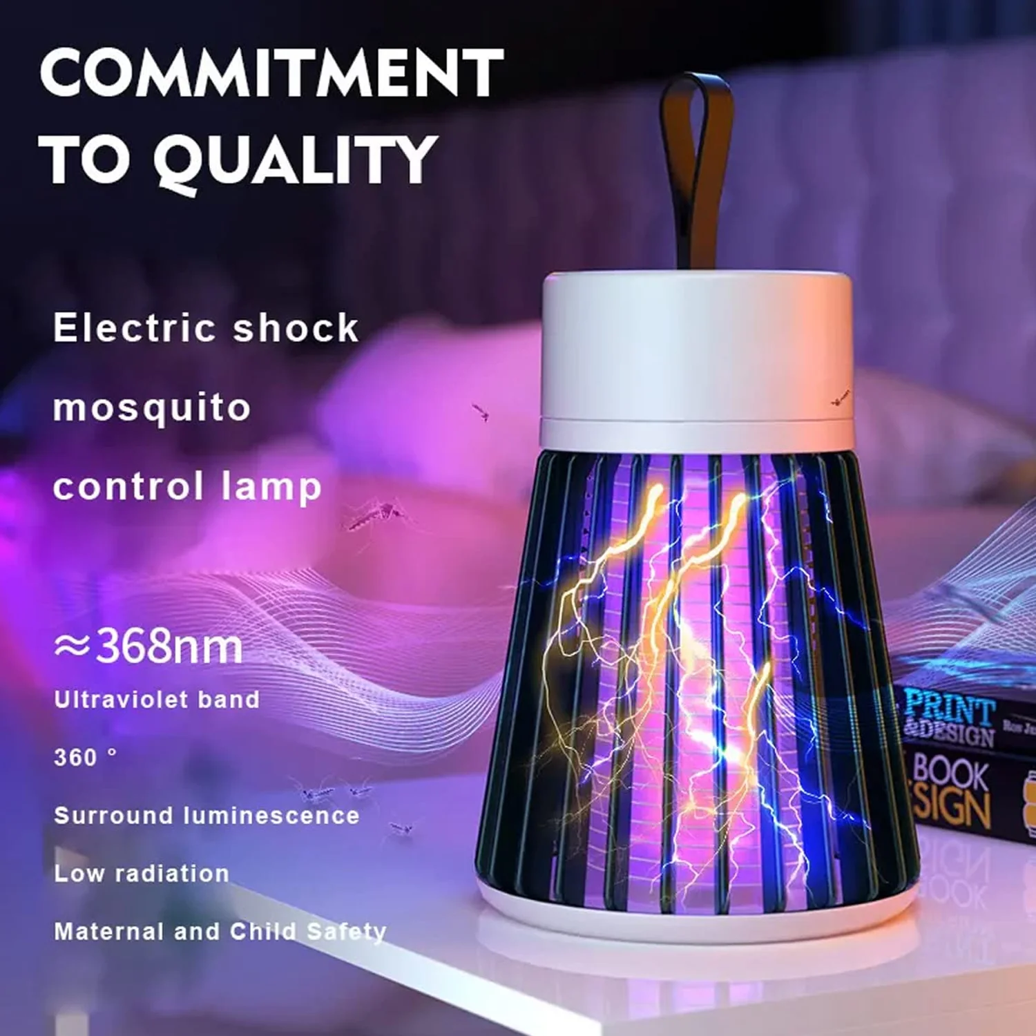 Mosquito Killer Lamp – USB Powered for Home & Outdoor | FERVENT - Image 6
