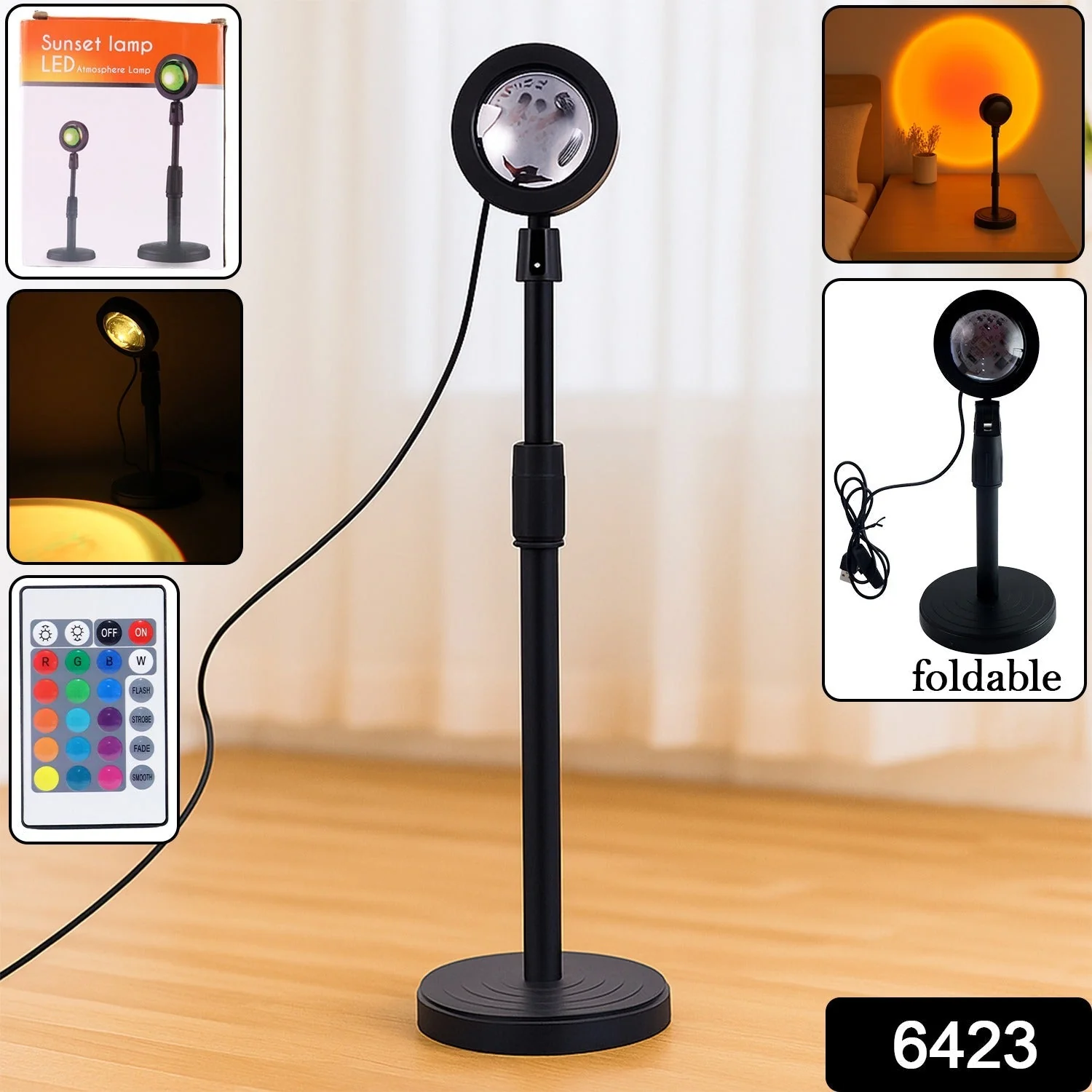 Sunset Projection Lamp – Multi-Color LED Light | Indo Glow - Image 2