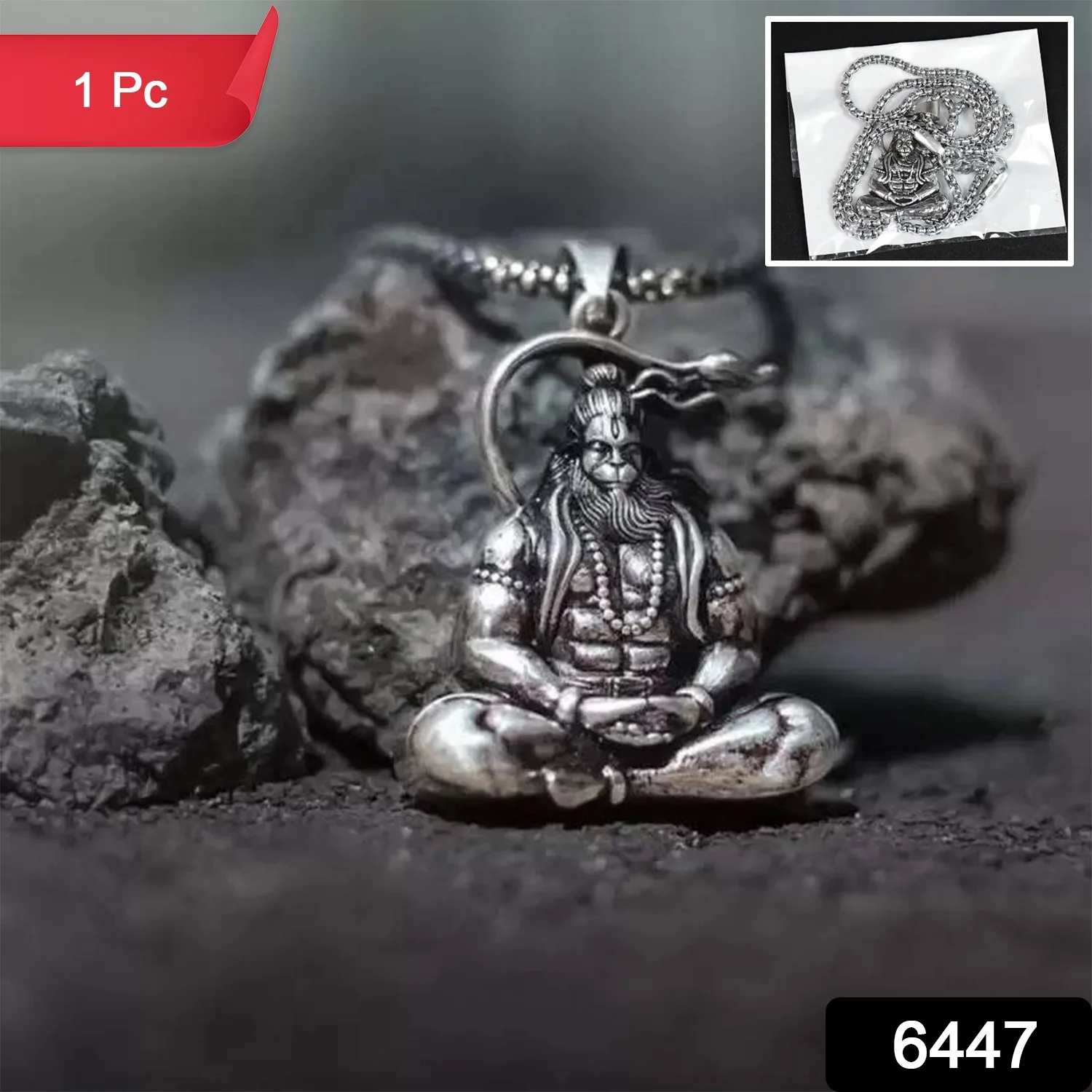 Hanuman Pendant – Spiritual Jewellery for Men & Women | Blessed Trinkets - Image 2