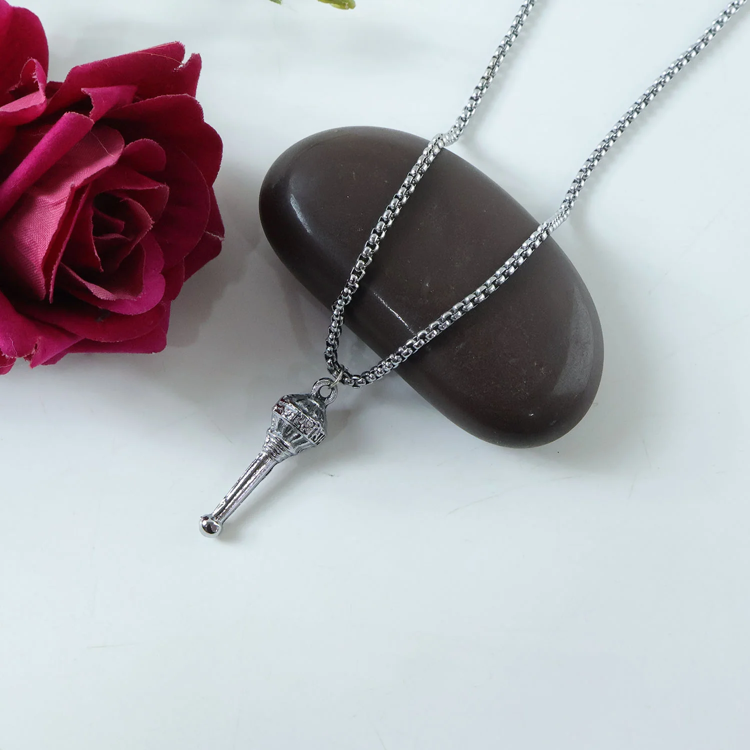 Hanuman Gada Pendant – Divine Strength & Chain | Soul Signs - Image 6