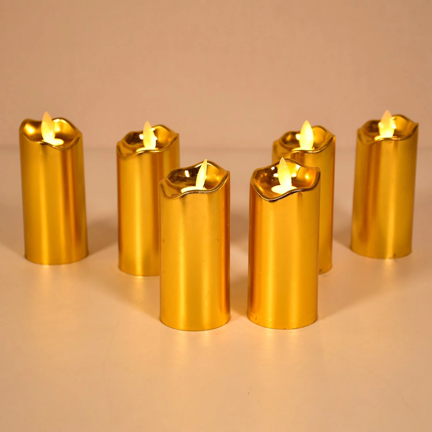 Flickering LED Candles (12 pcs) – Realistic Flame Decor | JubileeJoy - Image 3