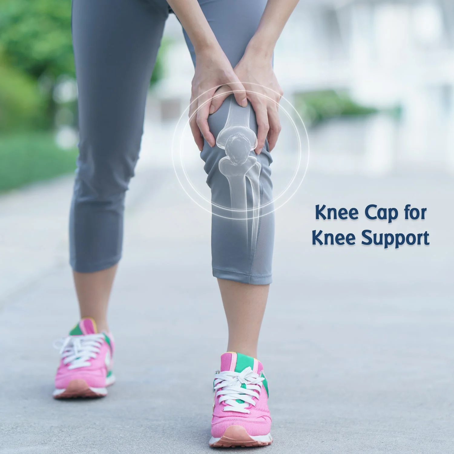 Knee Support Cap – Medium Size | Joint Pain Relief | Velvet Wellness - Image 8
