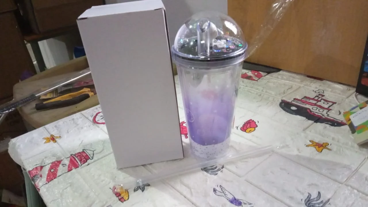 Astronaut Tumbler with LED Light – Insulated 13oz | FERVENT - Image 9