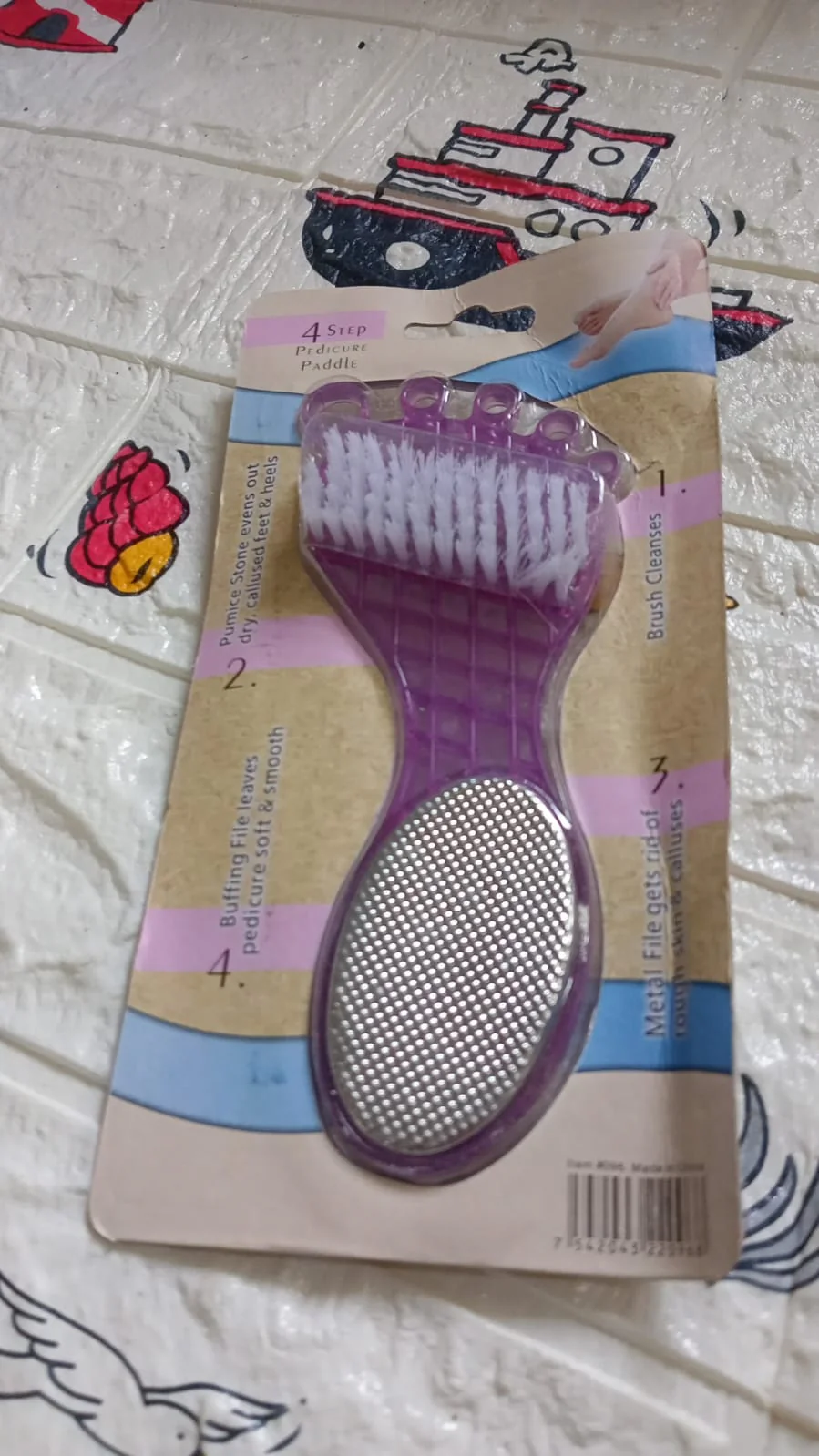 4-in-1 Pedicure Tool – Pumice & Emery File for Smooth Feet | VelvaBloom - Image 8