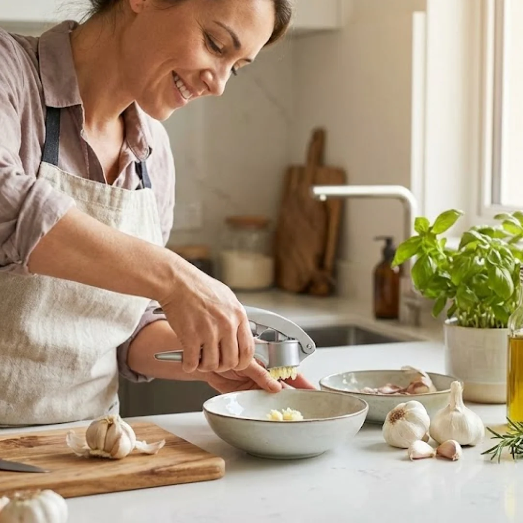 Aluminum Garlic Press – Easy-to-Use Kitchen Tool | ToolMate Pro - Image 5