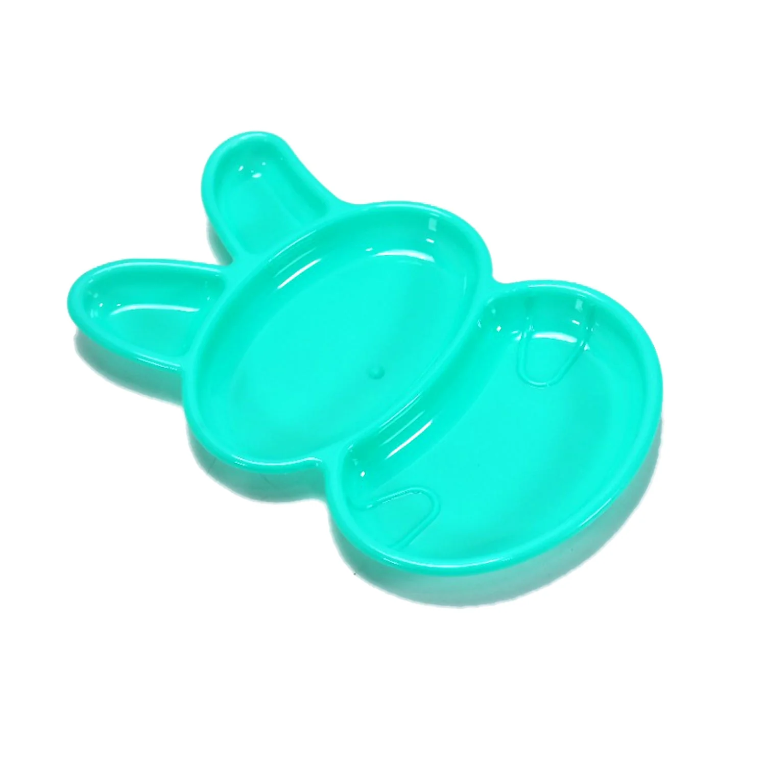 Kids' Rabbit Dish Set – Unbreakable Multicolor 6-Piece | TinyTrendy - Image 7
