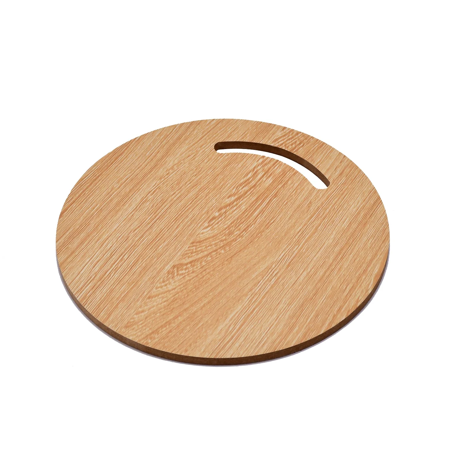 Wooden Round Chopping Board – Durable Bamboo Kitchen Board | Quickslice - Image 4