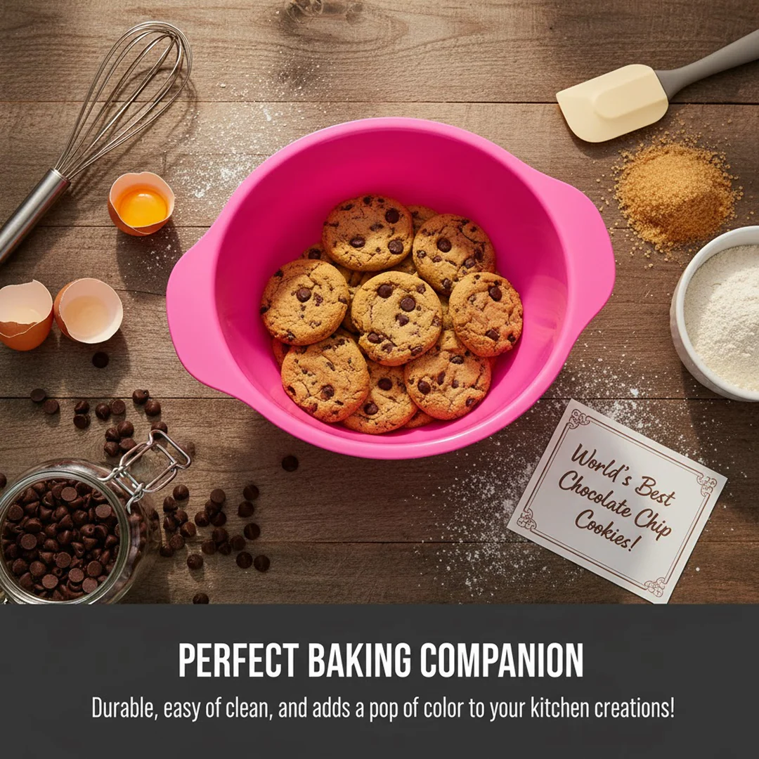 Snack Bowls – Durable 10-inch BPA-Free Plastic for Kitchen | Jiaqi - Image 3