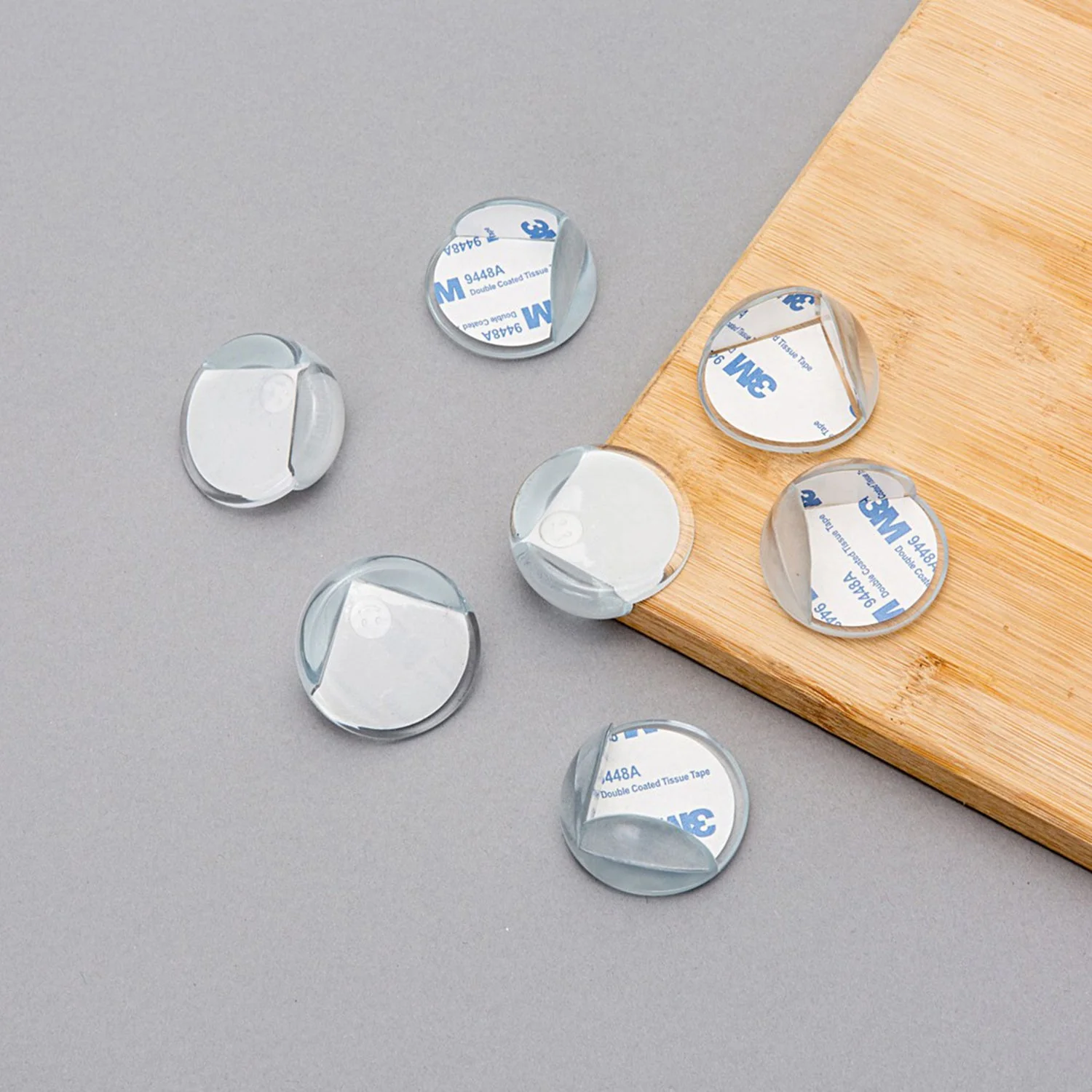 Clear Corner Guards – Strong Adhesive, 4-Pack | Velva Baby - Image 3