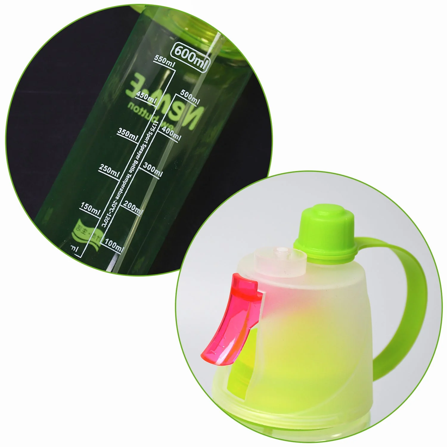 Sports Spray Water Bottle – 600ml BPA-Free | Own Hydrate - Image 3