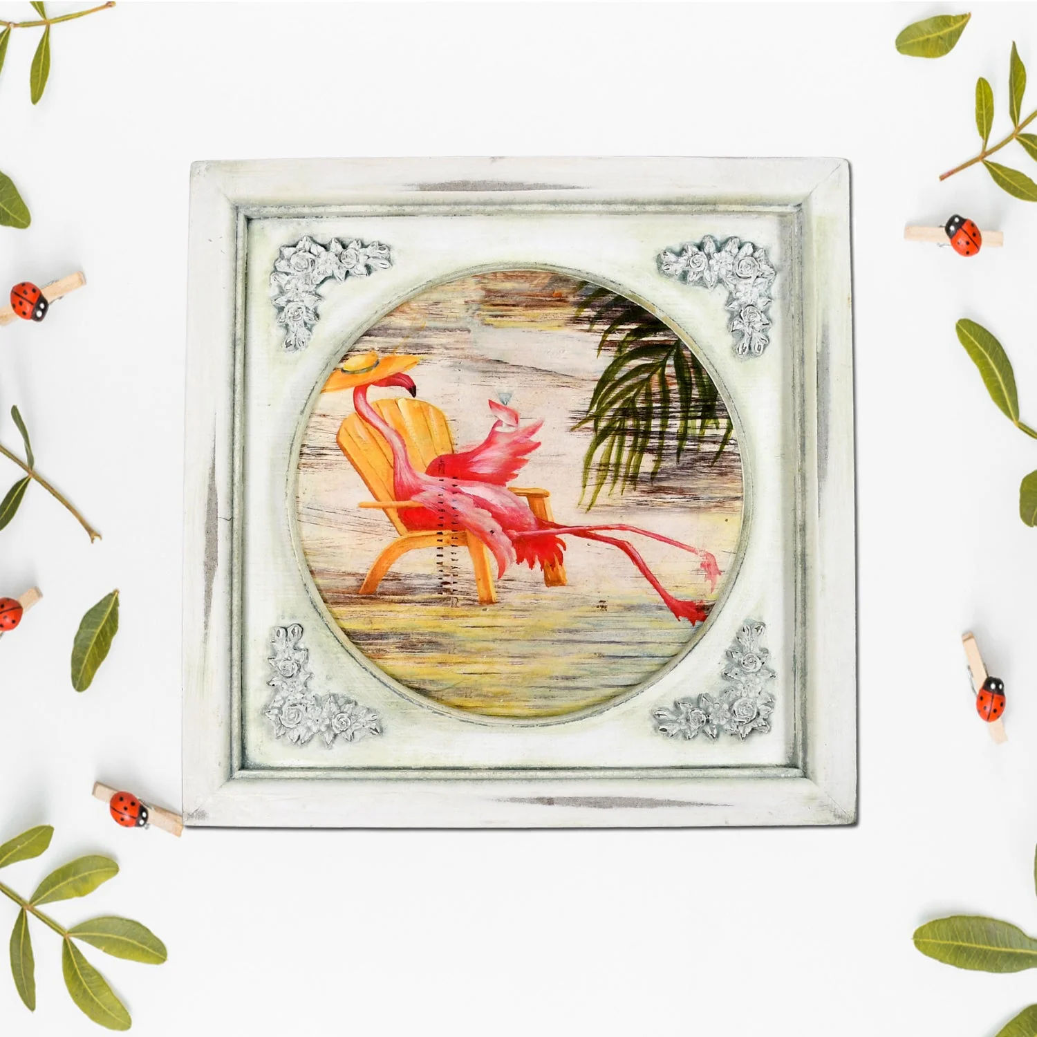 12x12 Inch Photo Frame – Wooden Desktop Display | PaintEdge - Image 4