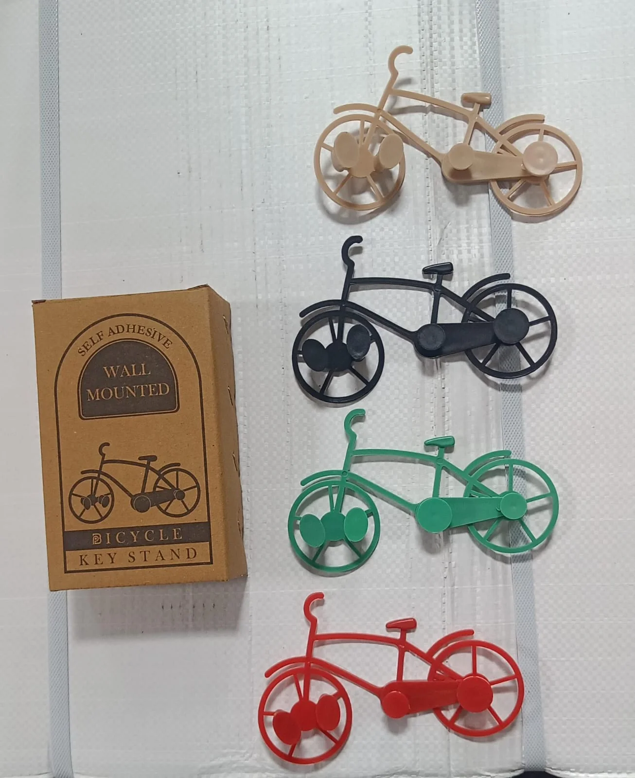 Bicycle Key Holder – Wall Mount, Decorative (Pack of 4) | VoltDesk - Image 7