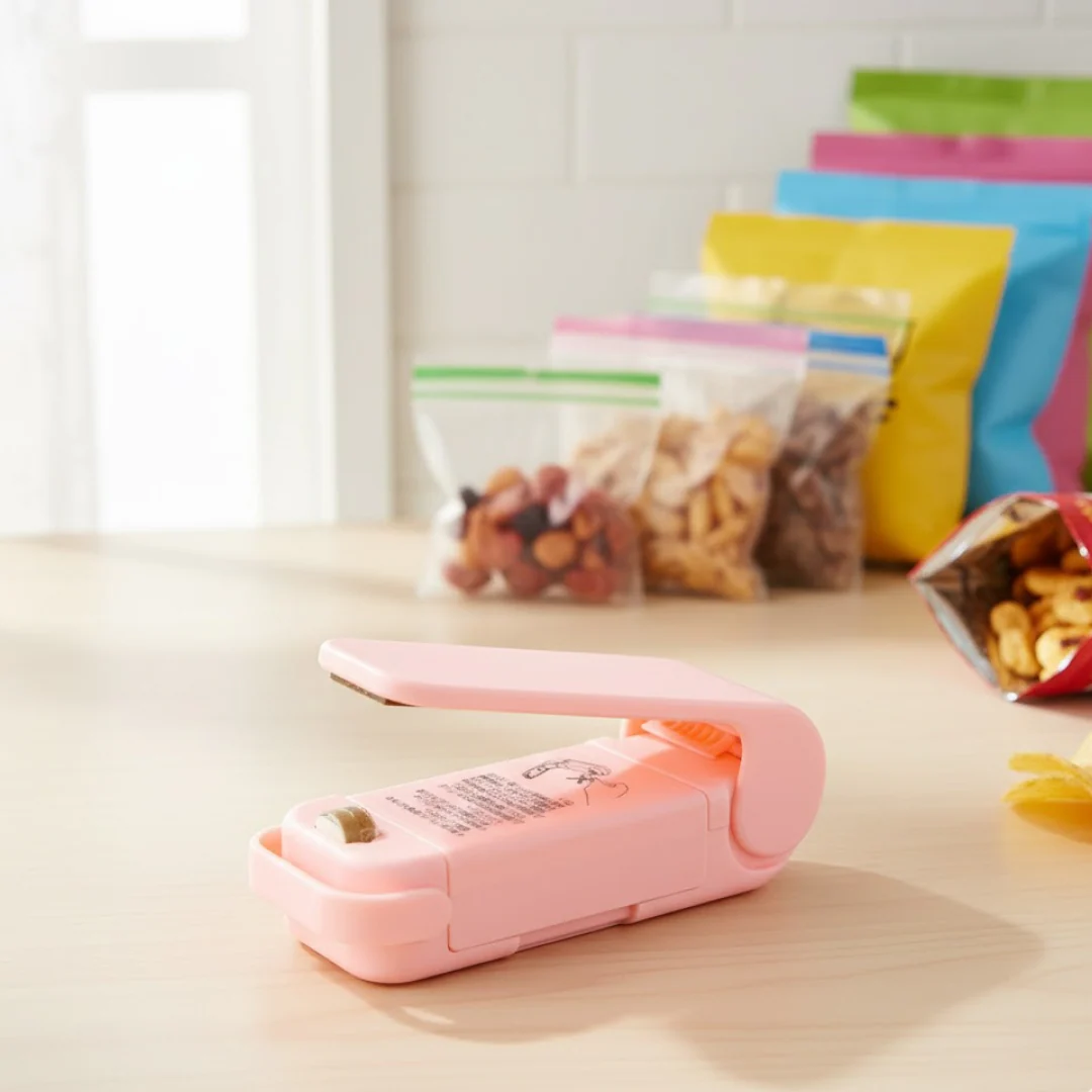 Mini Plastic Bag Sealer – Portable Heat Sealing Machine | FERVENT - Image 5