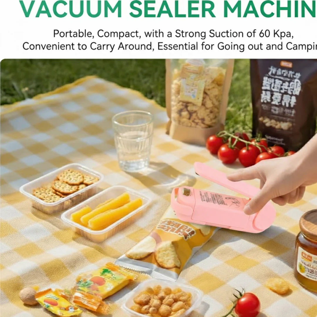 Mini Plastic Bag Sealer – Portable Heat Sealing Machine | FERVENT - Image 7
