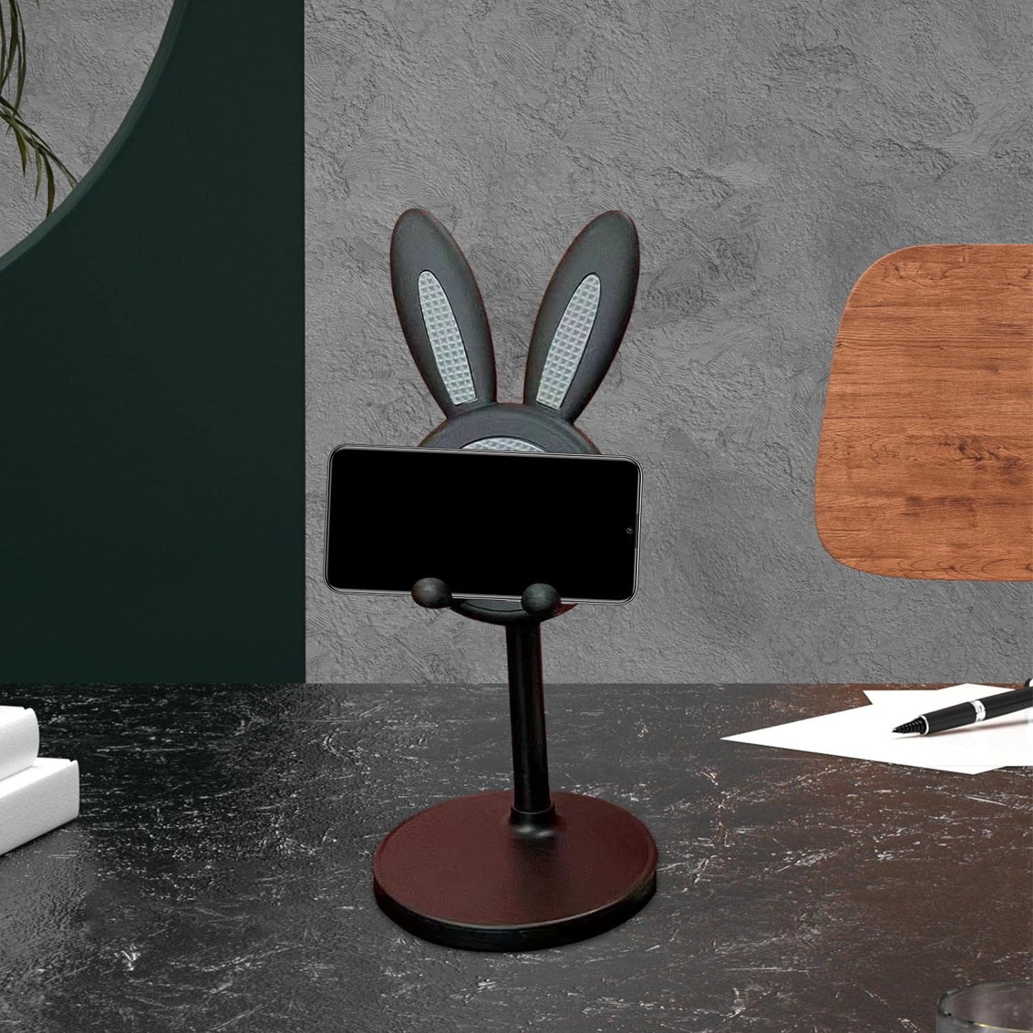Bunny Phone Stand – Adjustable Desk Holder for Phones & Tablets | CookAura - Image 6