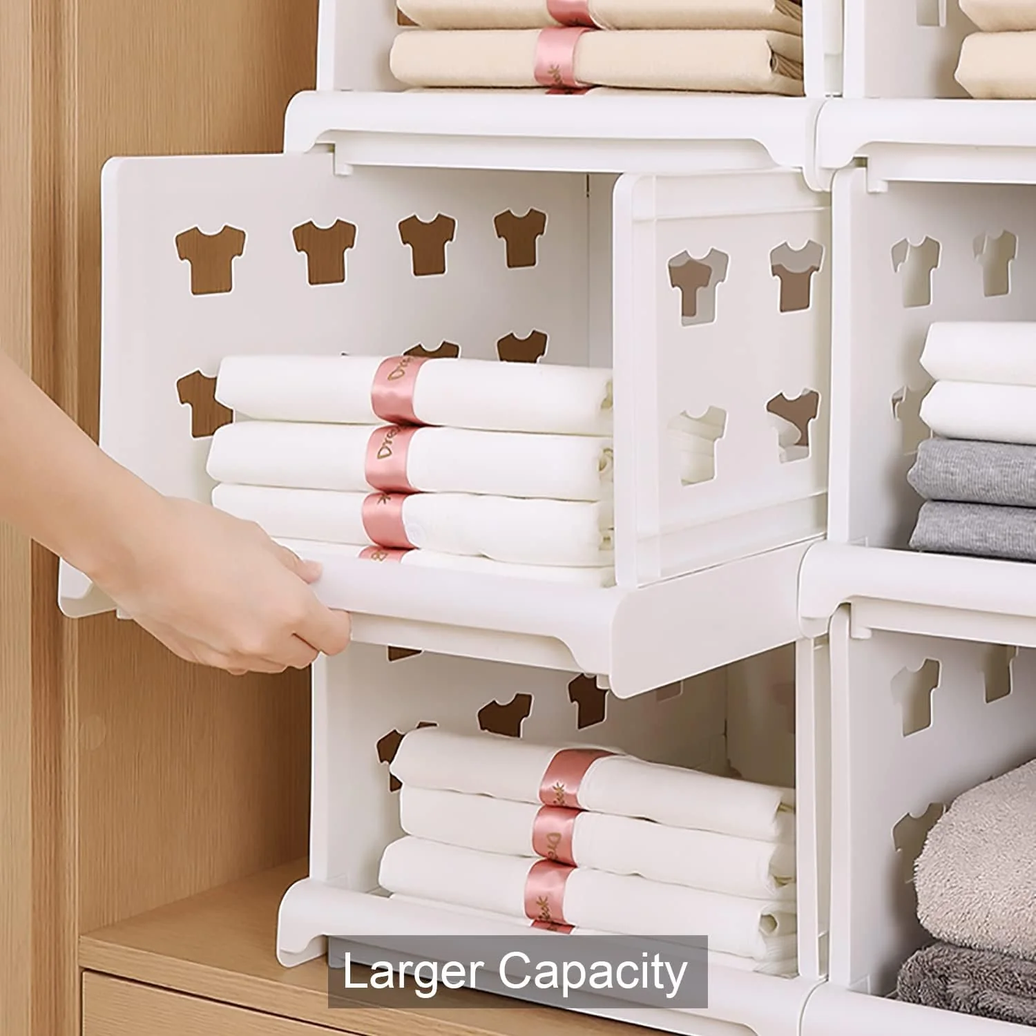 Stackable Storage Organizer – 3 Layer Foldable Utility Cart | Organivo - Image 6