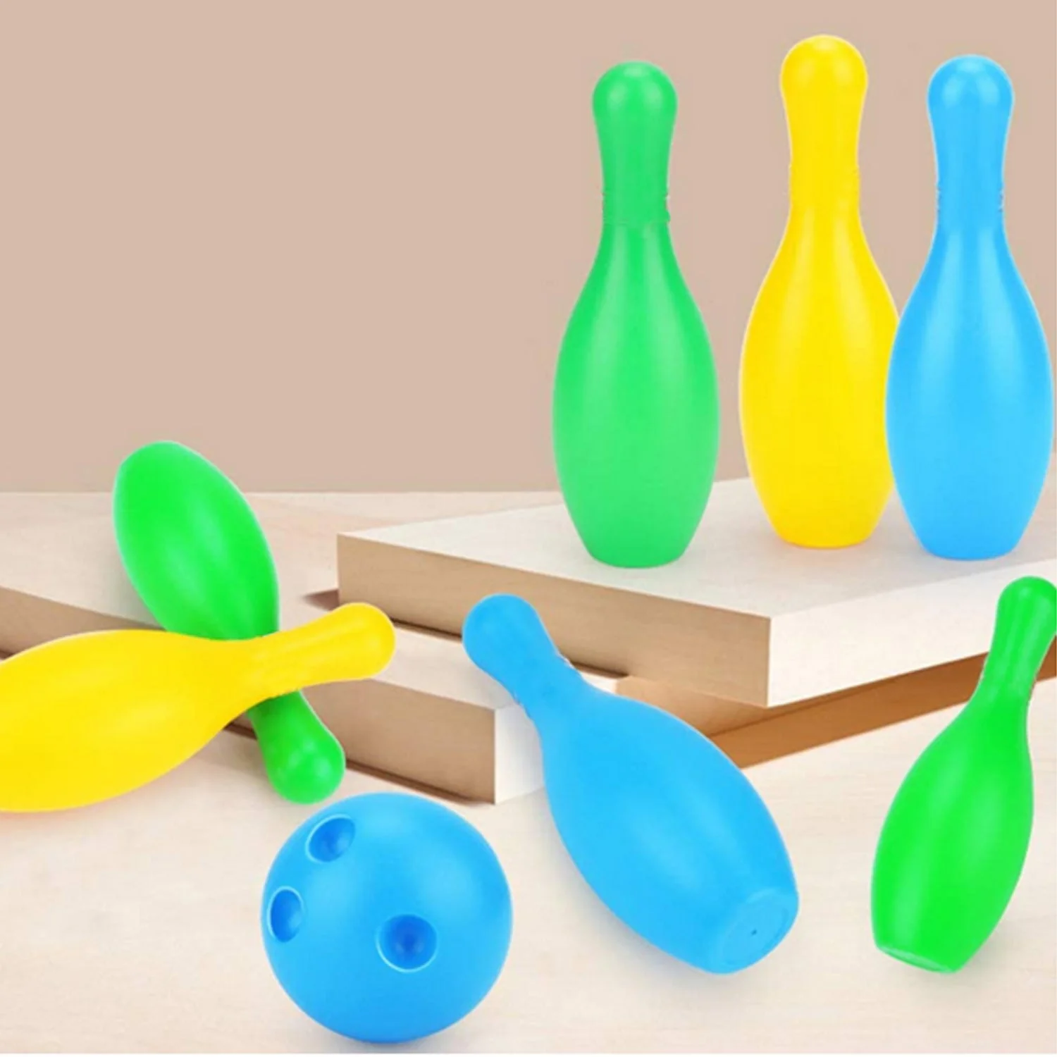 Bowling Game Set for Kids – 10 Pins & 2 Balls | Brain Horizon - Image 3