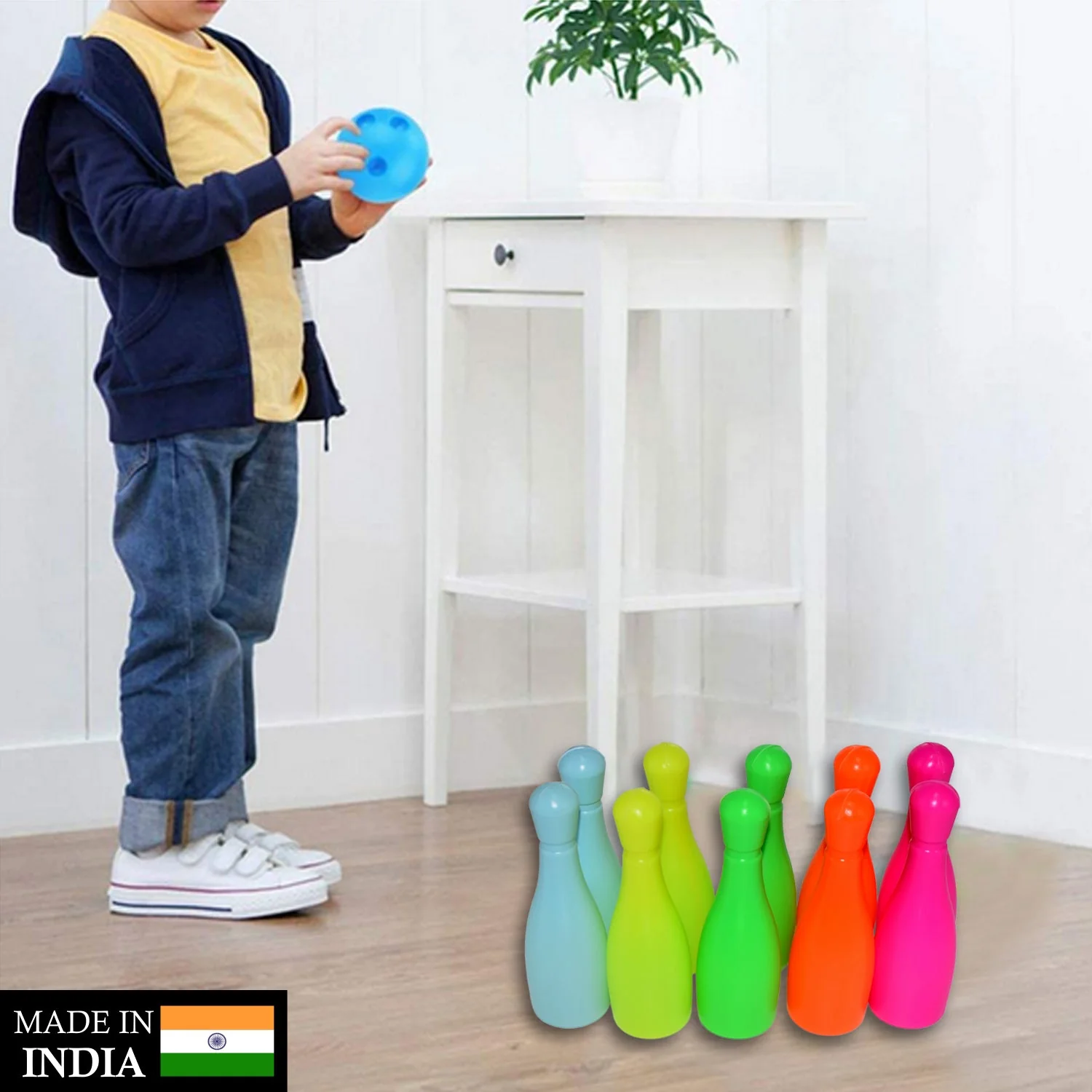 Bowling Game Set for Kids – 10 Pins & 2 Balls | Brain Horizon - Image 8