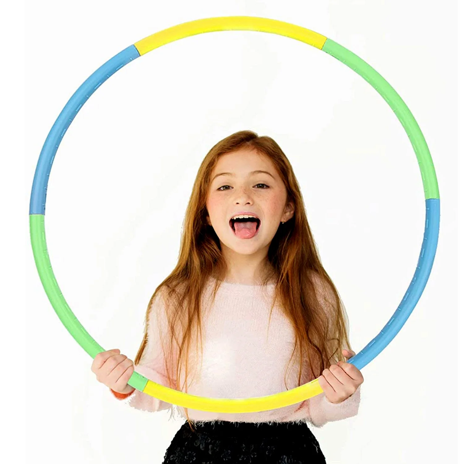 Hula Hoop Exercise Ring – Interlocking, Adjustable Fitness | FitFuzion - Image 5