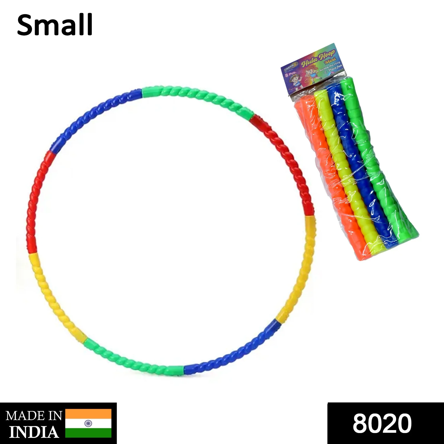 Hula Hoop Exercise Ring – Interlocking & Adjustable for All Ages | FitFuzion - Image 3