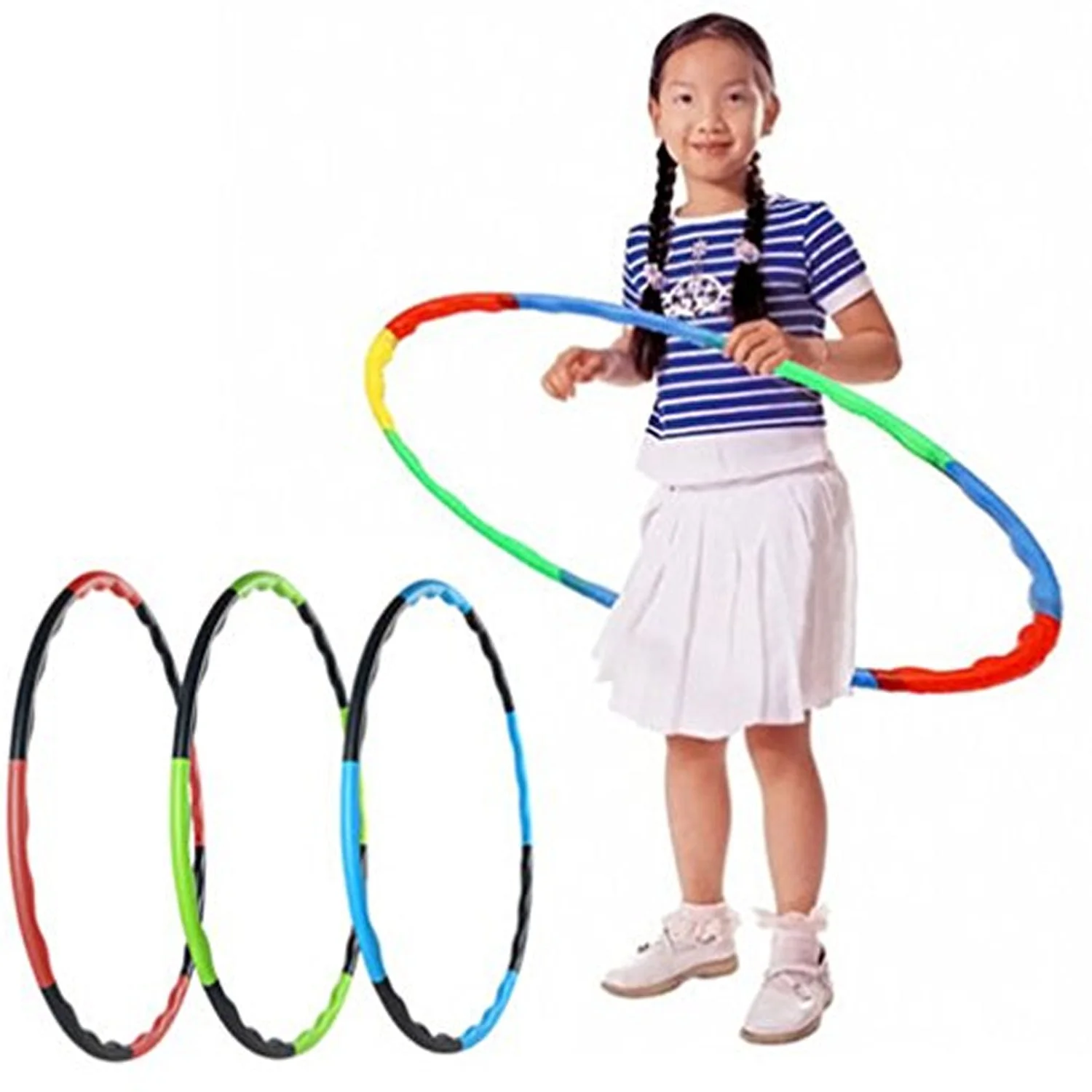 Hula Hoop Exercise Ring – Interlocking & Adjustable for All Ages | FitFuzion - Image 6