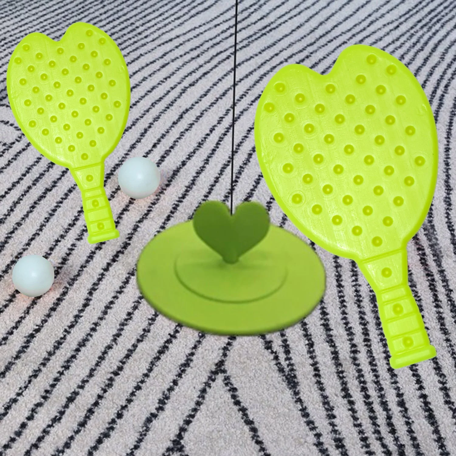 Kids Table Tennis Set – Plastic Racquet & Ball | Boardoria - Image 7