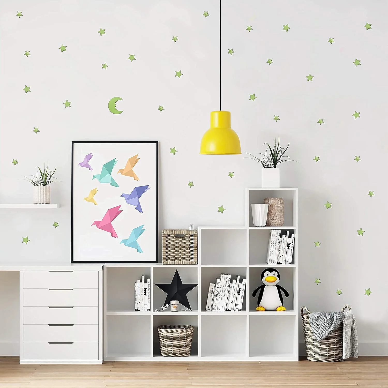 Glow in the Dark Wall Stickers – Star & Moon for Kids' Rooms | Gamevana - Image 8