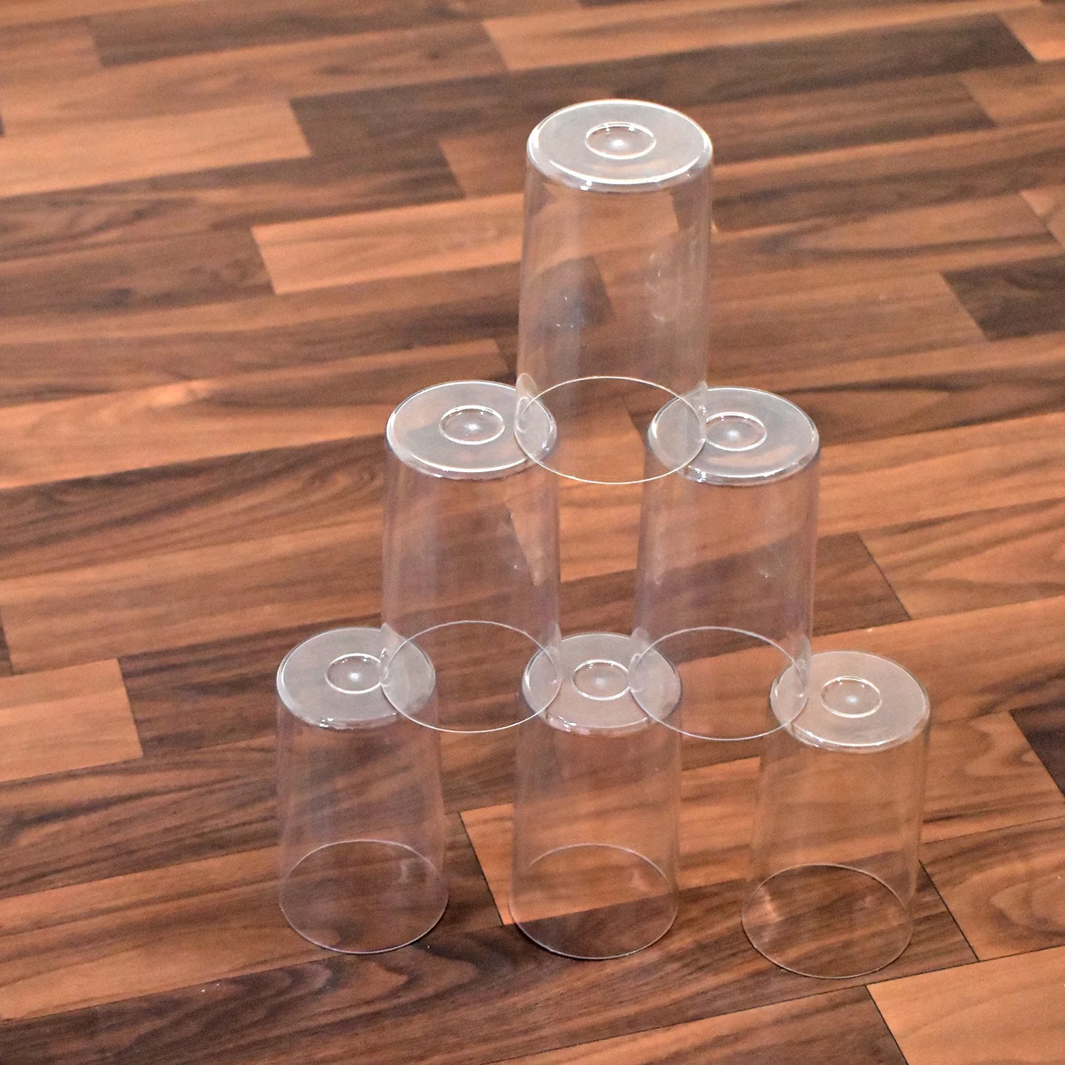 Plastic Glasses Set – Unbreakable Transparent 350ml (Set of 6) | Ganesh - Image 8