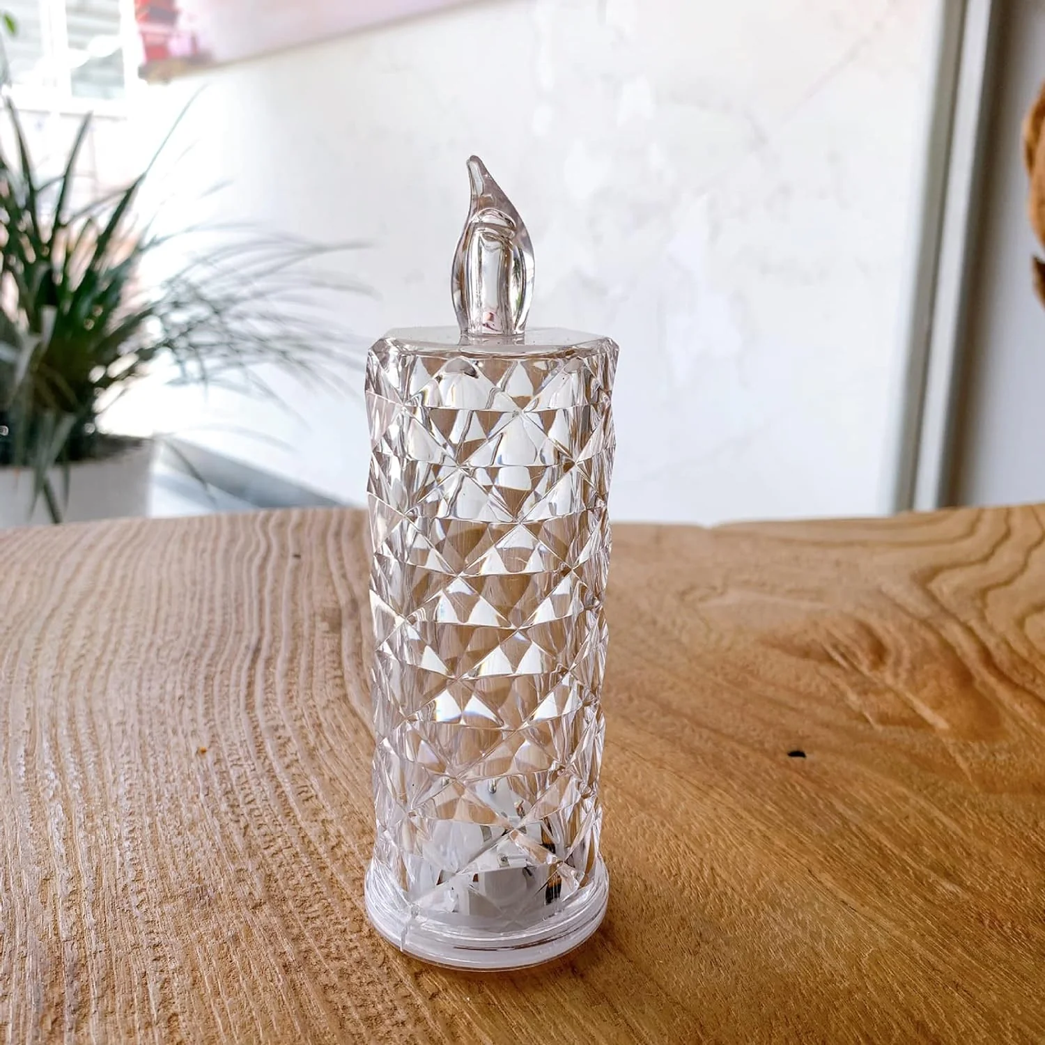 LED Rose Candle – Flameless Acrylic Decorative Lights | Giftoiza - Image 3