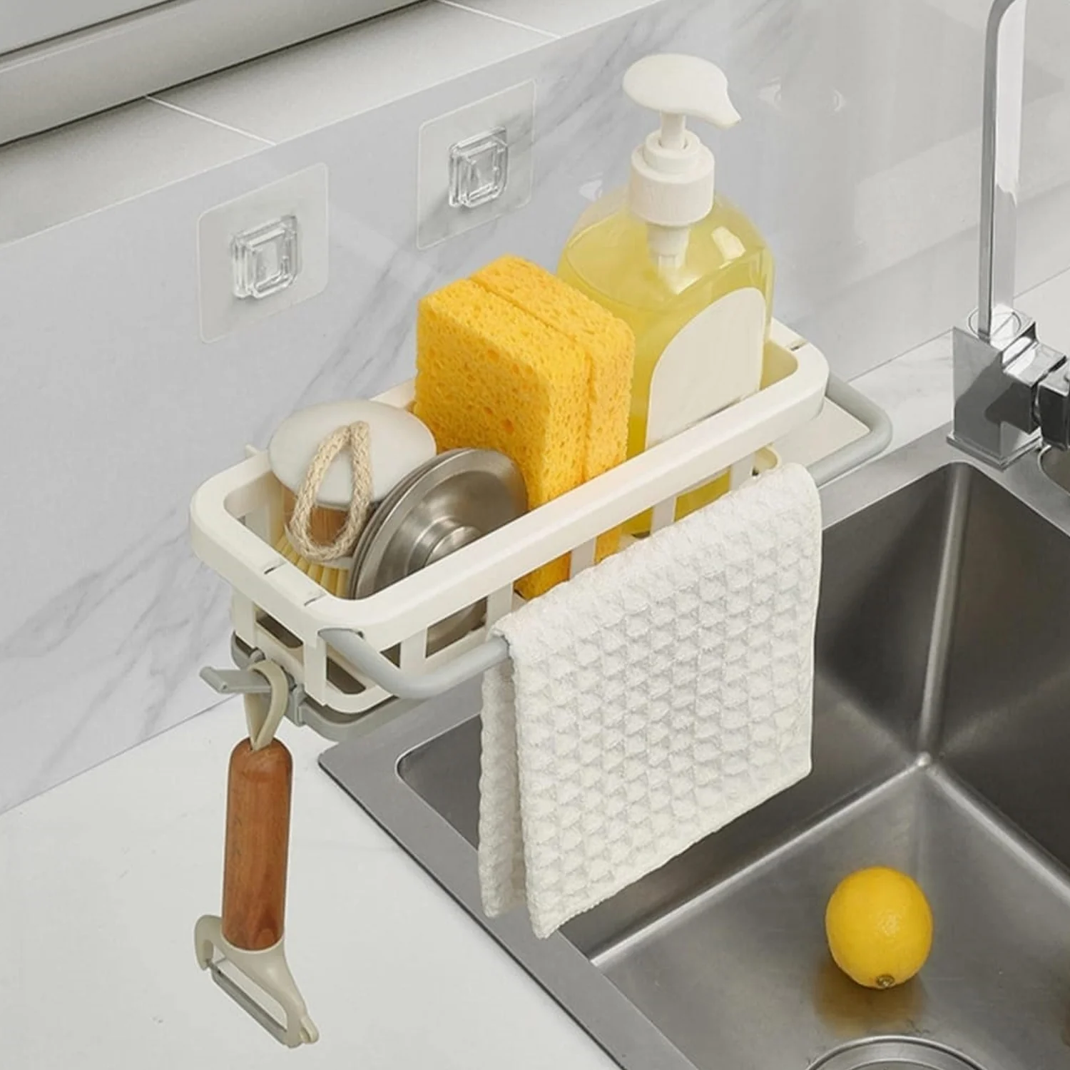 Kitchen Sink Organizer – Retractable Drain Rack | Bathora - Image 3