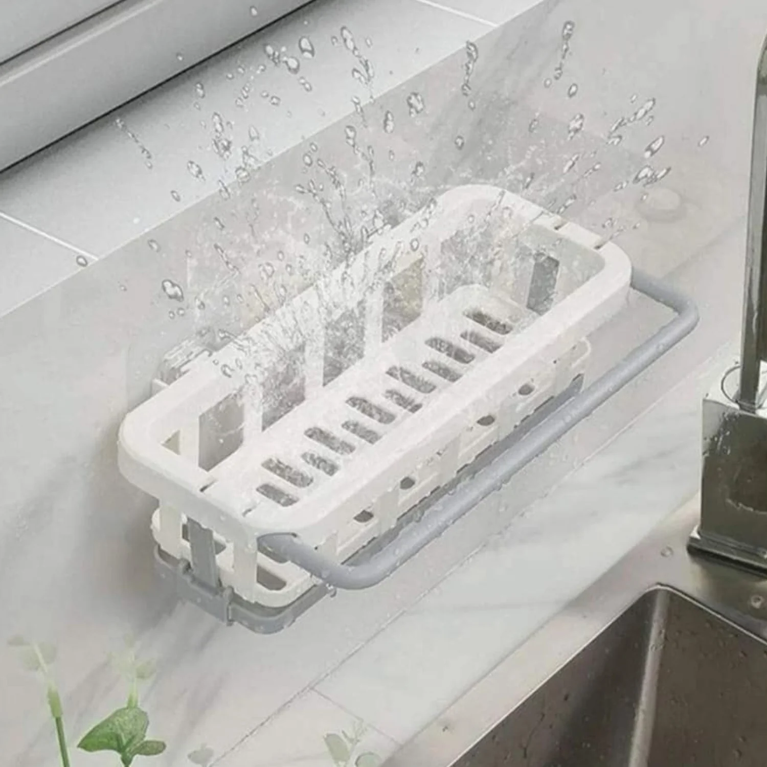 Kitchen Sink Organizer – Retractable Drain Rack | Bathora - Image 7
