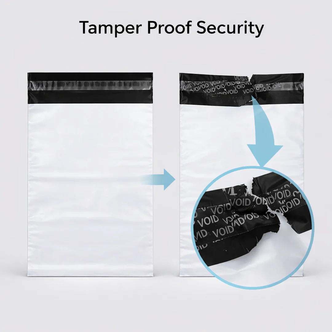 Tamper Proof Courier Bags 09x12 – Secure Shipping | FERVENT - Image 9