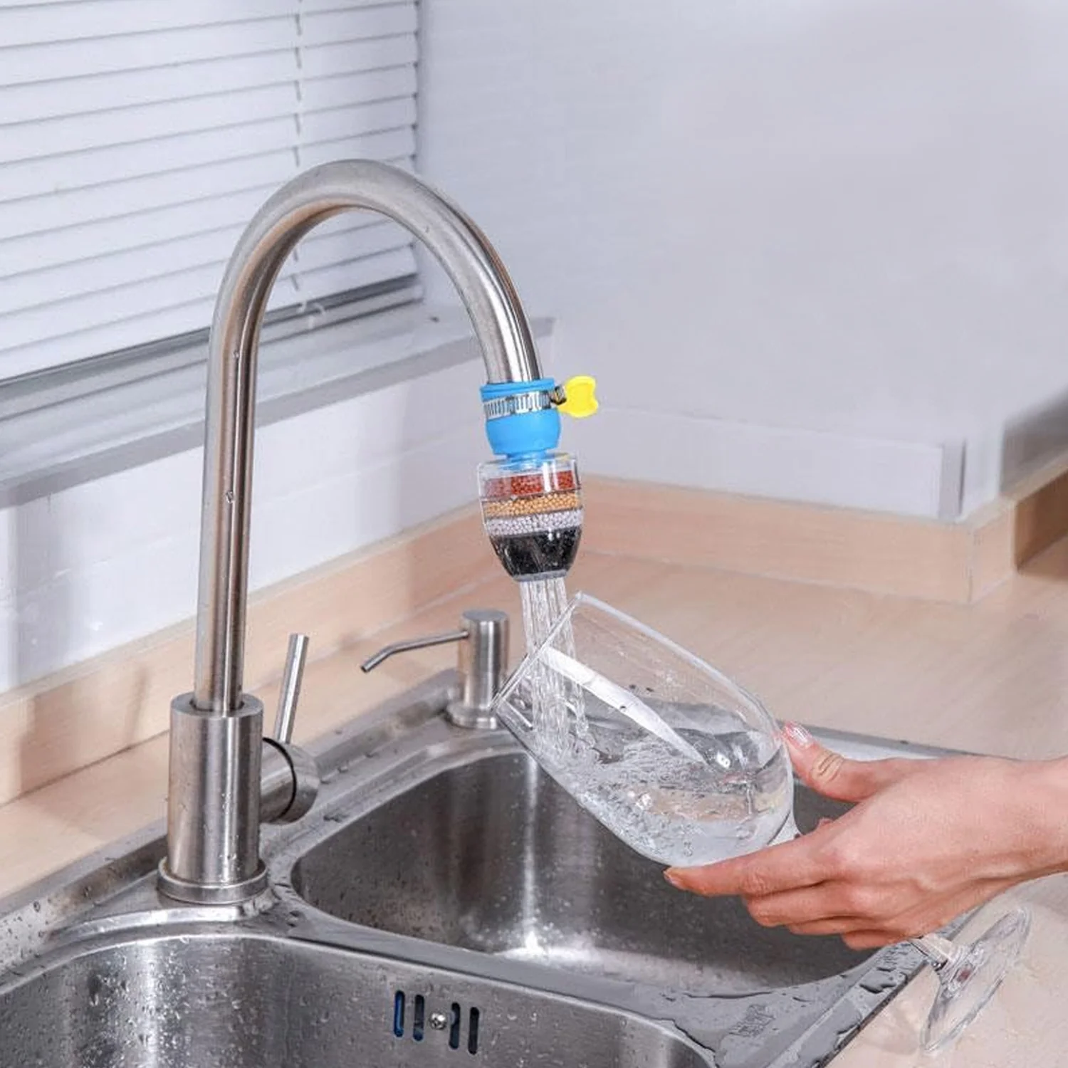 Faucet Water Filter – Six-Layer Purifier for Clean Water | ShineCrest - Image 9