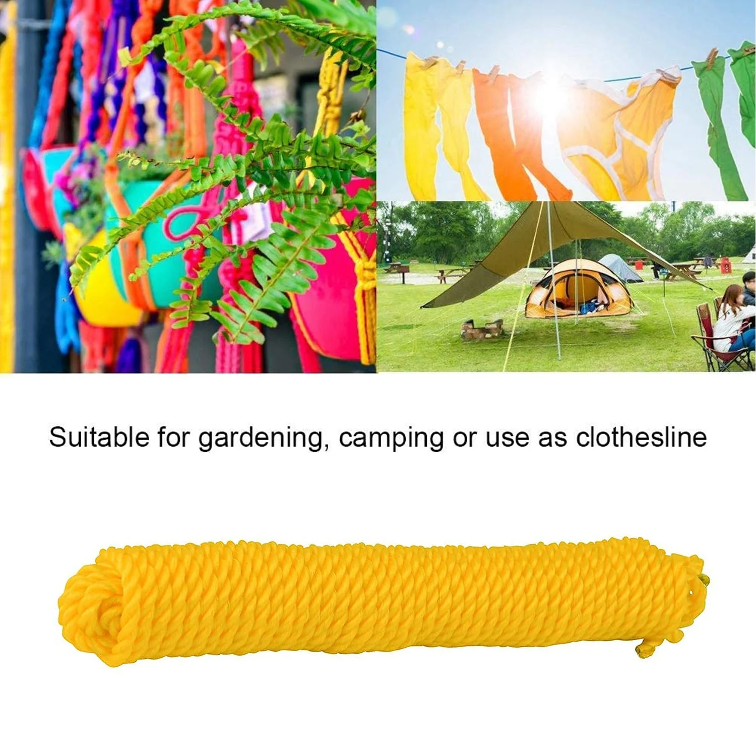 Heavy-Duty Clothesline – 3m Portable Drying Rope | BathNova - Image 3