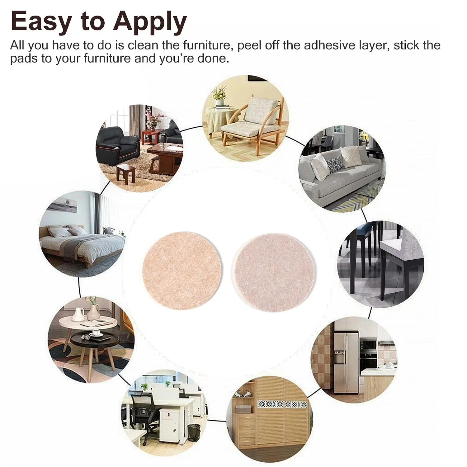 Self-Adhesive Cork Coasters – 3.5-inch DIY Craft Tiles | Storenzo - Image 7