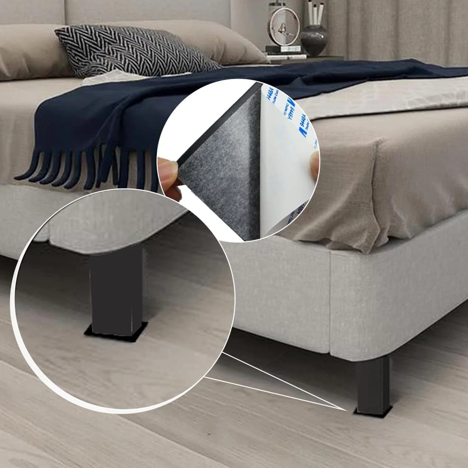 Felt Furniture Pads – Square Floor Protectors (4-Pc) | Safelix - Image 8