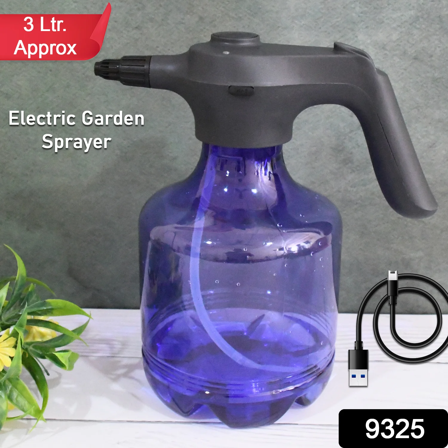 Electric Garden Sprayer – 3L Automatic Rechargeable | DeoDap - Image 2