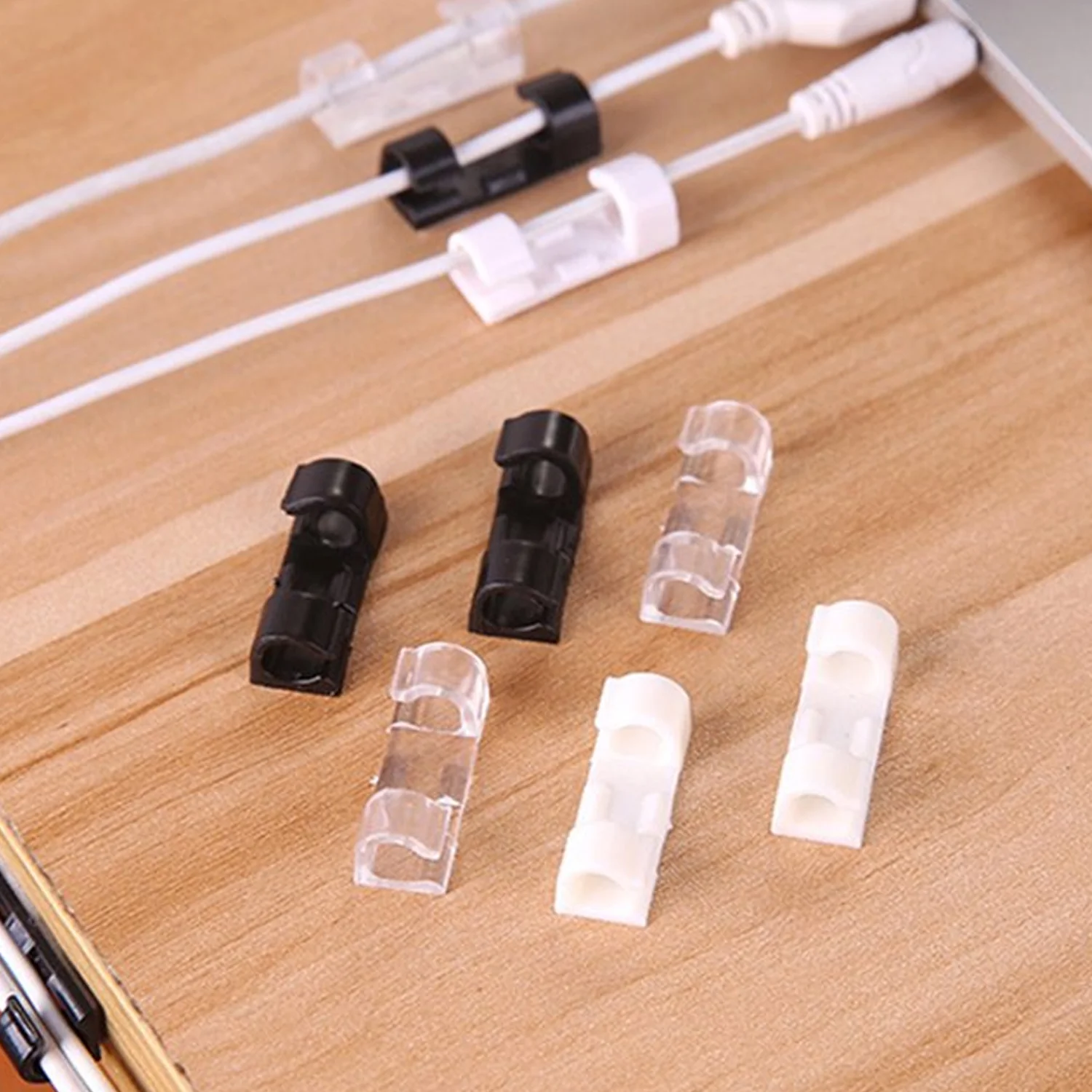 Plastic Cable Clips – Strong Adhesive Wire Organizer (20 Pcs) | WipeTech - Image 7