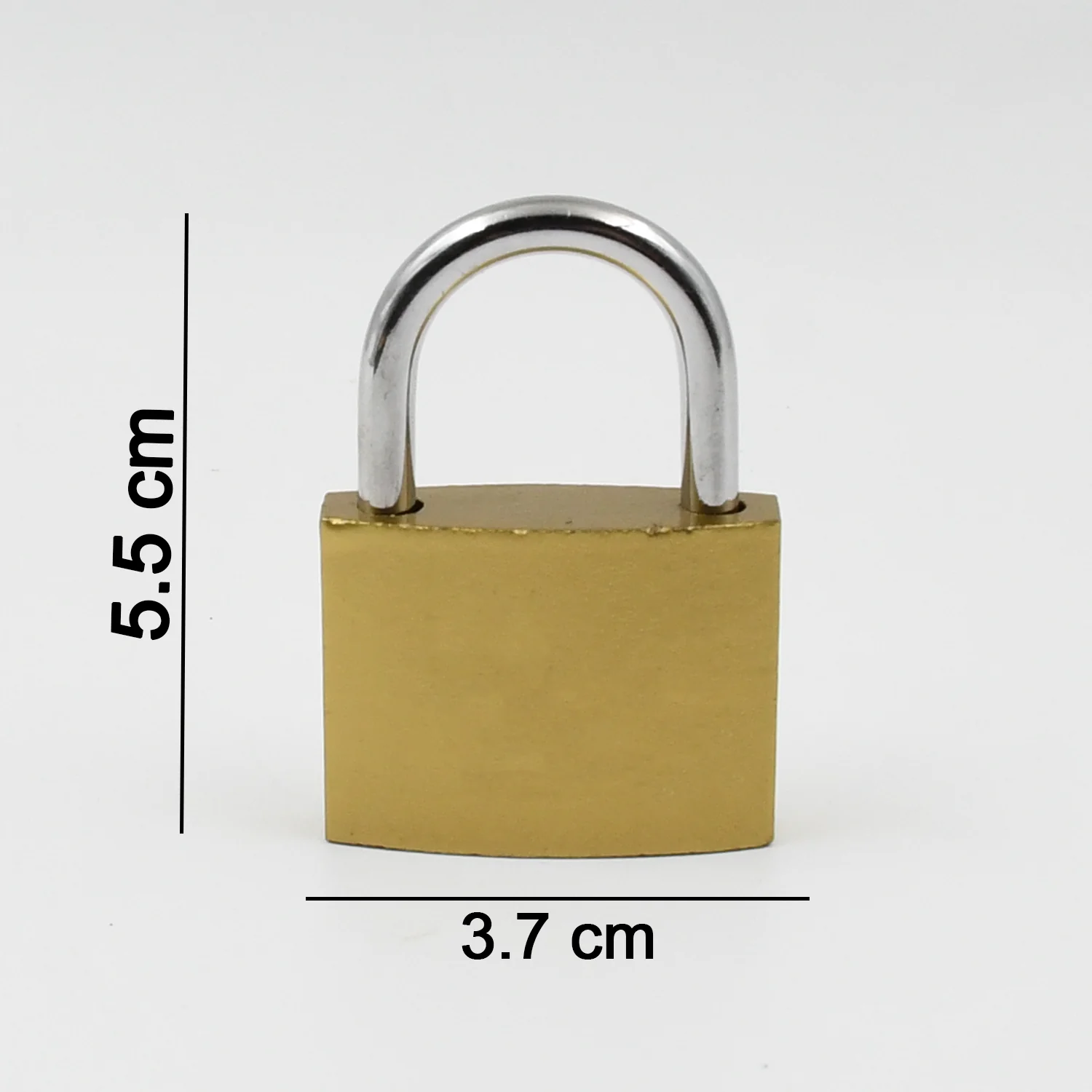 Solid Padlock 38mm – Durable Brass Body, 3 Keys | Safelix - Image 4