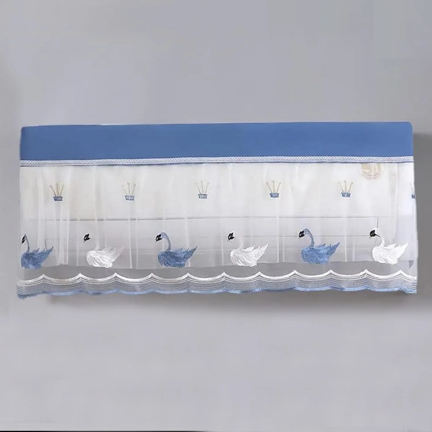 AC Dust Cover for 1 Ton Split AC – Designer & Washable | Velvet Wheels - Image 4